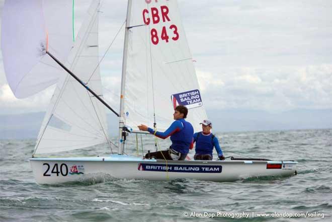 Mike Wood, Hugh Brayshaw - 470 Junior European Championsips © Alan Dopp/470
